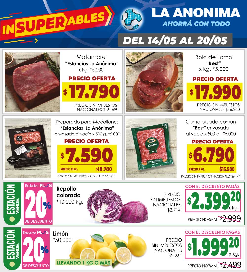 La Anonima 14 AL 20-05
